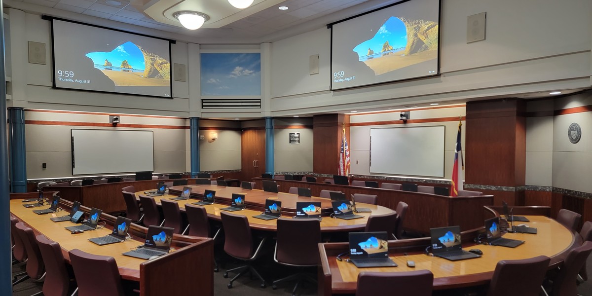 empty boardroom