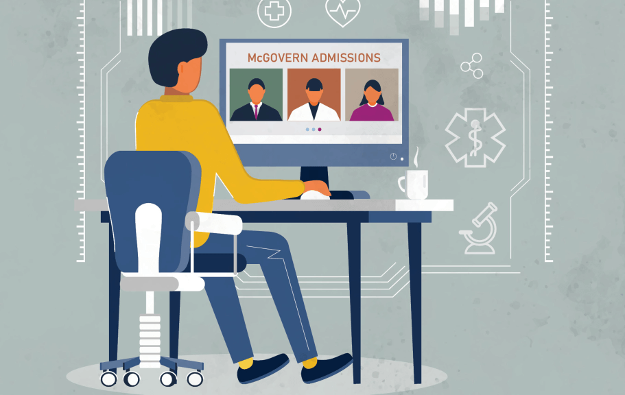 McGovern Admissions Virtual graphic