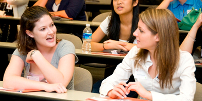 Students in lecture hall
